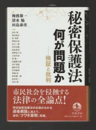 秘密保護法 何が問題か　検証と批判