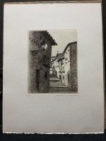 銅版画集　スペインの旅から