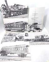 開拓の先駆者!!　ウエスタン陸蒸気 義経・弁慶・開拓使号の」郷里(北海道SL100年記念 手宮⇔札幌)　絵葉書11枚セット