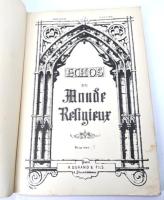 楽譜 ECHOS DU MONDE RELIGIEUX 1er et 2e Volumes 