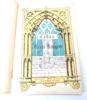 楽譜 ECHOS DU MONDE RELIGIEUX 1er et 2e Volumes 