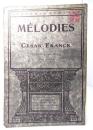 楽譜 MELODIES De Cesar Franck