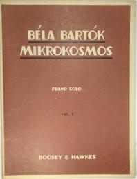 Bela Bartok Mikrokosmos piano solo vol.5(楽譜）