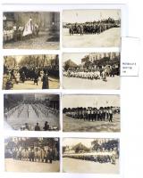 戦前絵はがき 11種類86枚セット(台紙付き)