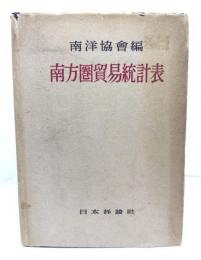南方圏貿易統計表
