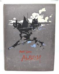 レトロ　ポストカードアルバム・美術展覧会出品作品絵葉書100枚（帝国美術院展覧会・他）