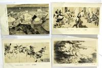 レトロ・絵葉書 明治美術名作展示会出品作品 48枚