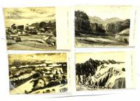 レトロ・絵葉書 春陽会展出品作品 45枚