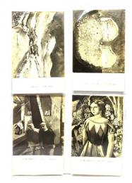 レトロ・絵葉書 前田寛治回顧展 4枚