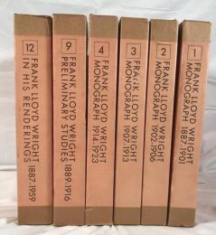 Frank Lloyd Wright Monograph Set of 6 (Ex-Tange Associates)