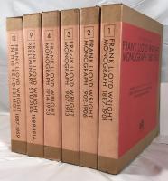 Frank Lloyd Wright Monograph Set of 6 (Ex-Tange Associates)