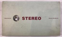 Hans Knuchel "STEREO" (1990) Lars Müller 1st Ed. Swiss Design Photobook with 3D Viewer