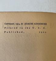  MANCHURIA A SURVEY by Adachi Kinnosuke