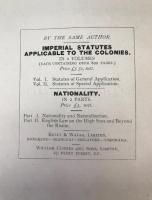 CONSULAR JURISDICTION / EXTERRITORIALITY