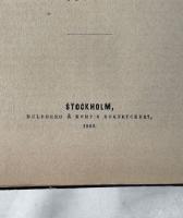  Swedish Book "JAPAN och dess Innebyggare" - Perry Expedition Plate - Map of Japan