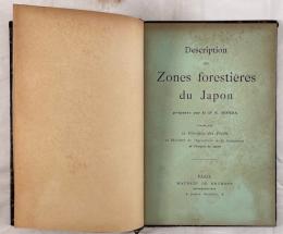 Description des Zones forestières du Japon
