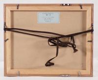 【真作】藪野健「遠い日の町で」手彩色リトグラフ 限定65部 2010年 日本芸術院会員就任記念 ローマ・ポポロ広場 額装品