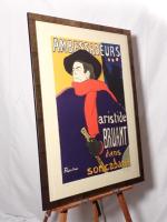 ロートレック「アンバサドゥールのブリュアン」リトグラフ ムルロー工房 限定2000部 