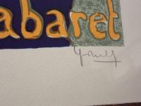 ロートレック「アンバサドゥールのブリュアン」リトグラフ ムルロー工房 限定2000部 