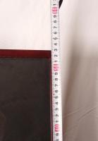 【真作】鷲見麿「小指」パステル・色鉛筆画 変形額装