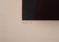 【真作】F.ラビッセ「アルミード」リトグラフ 直筆サイン 限定175部 シュルレアリスム 青い女 幻想絵画 Armide Felix Labisse