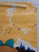 【昭和アニメ公式ポスター】さすがの猿飛 水着ビジュアル／Victor表記あり／非売品・当時物