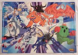 【2000年 当時物】デジモンアドベンチャー 公式ポスター No.01／BANPRESTO製／非売品・販促用
