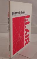Balance in design : 美しくみせるデザインの原則