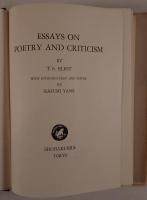 ESSAYS ON POETRY AND CRITICISM
