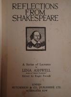 REFLECTIONS FROM SHAKESPEARE
