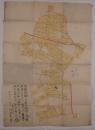 『美濃国大垣本町近辺 地籍図（地引絵図）原本』［明治九年（1876年）六月作成］