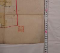 『美濃国大垣本町近辺 地籍図（地引絵図）原本』［明治九年（1876年）六月作成］