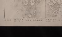 『汽車汽船旅行案内第九拾附録 汽車汽船本本土九州大絡聯絡之図』 （手塚常太郎 編輯 / 駸々堂 / 明治三十五年刊）