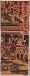 洛中洛外図屏風舟木本 Genre scenes in Kyoto, Funaki version