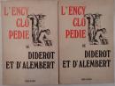L'Encyclopedie de Diderot et d'Alembert　2冊揃え