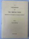 A Catalogue of The Tibetan Texts 　龍谷大学所蔵チベット語資料目録