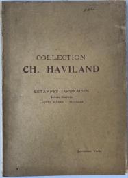 Collection Ch. Haviland Estampes japonaise Livres Illustrés Netsuke Laques Divers -Masques (フランス語)