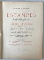 Collection Ch. Haviland Estampes japonaise Livres Illustrés Netsuke Laques Divers -Masques (フランス語)