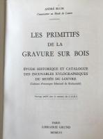LES PRIMITIFS DE LA GRAVURE SUR BOI (フランス語)