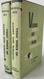 Vedic Index of Names and Subjects 2 Vols MACDONELL KEITH 1958 MLBD w/ Map Indology