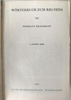 Wörterbuch zum Rig-Veda 1964 Hermann Grassmann 4th ed Harrassowitz Indology