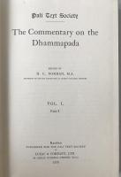 The Commentary on the Dhammapada, Vol. I. Part I - Pali Text Society Reprint, 1970