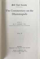 The Commentary on the Dhammapada, Vol. II - Pali Text Society Reprint, 1970