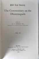 The Commentary on the Dhammapada VOL III Pali Text Society 1970 HC Norman Buddhist