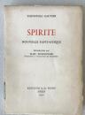 Théophile Gautier's 'Spirite (Spiritualism)' - 1970 French Edition with Unique Oriental Provenance Seal