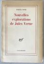 Marcel Moré "Nouvelles explorations de Jules Verne" 1963 Gallimard 1st Ed.