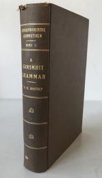 [Indology Classic] W.D. Whitney "Sanskrit Grammar" (1924 Leipzig Ed.) & Perry "Primer" Set | Breitkopf & Härtel | Rare Philology Reference