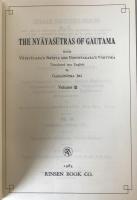 The Nyāyasūtras of Gautama (4 Vol Set)