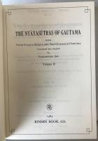 The Nyāyasūtras of Gautama (4 Vol Set)