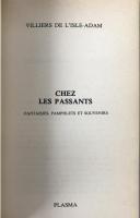 Villiers de l'Isle-Adam "Chez les Passants" | 1979 Plasma Edition